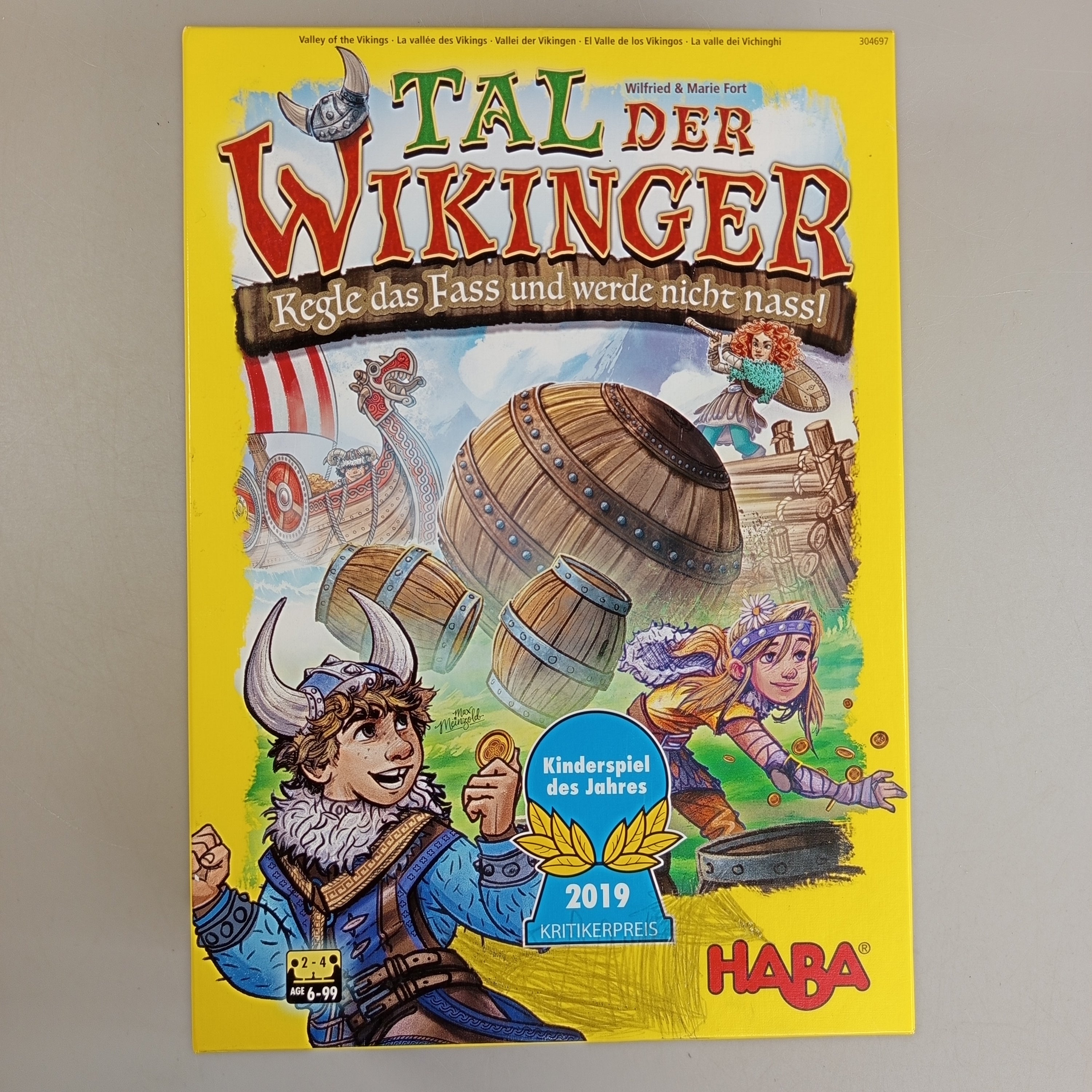 HABA Brettspiel – Tal der Wikinger, OVP